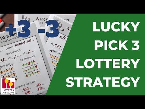 Pick 3 Triples - How to Play and Win the Pick 3 Lotto